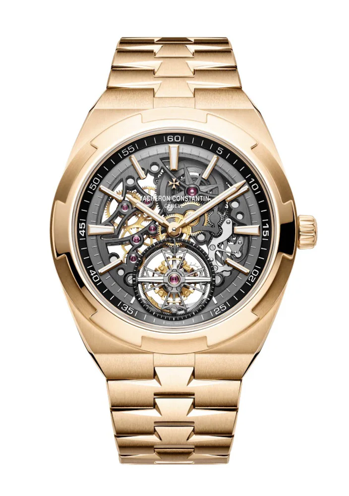 Vacheron Constantin Overseas Tourbillon Skeleton Rose Gold